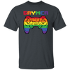 Gaymer Rainbow, Gamer Love Gift, Gaming LGBT Design, Best Gaymer Unisex T-Shirt