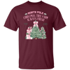 North Pole, Christmas Tree Farm Always Fresh, Merry Xmas, Warm Wishes Christmas Unisex T-Shirt