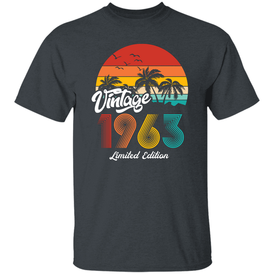 Vintage 1963, 1963 Birthday, 1963 Limited Edition, 1963 Retro Unisex T-Shirt