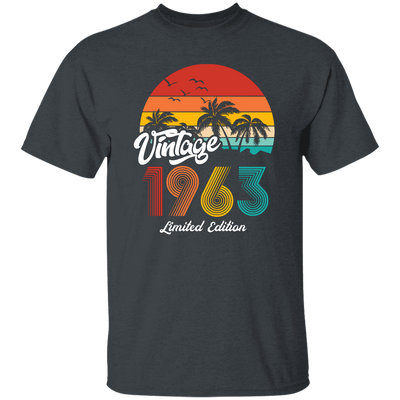 Vintage 1963, 1963 Birthday, 1963 Limited Edition, 1963 Retro Unisex T-Shirt