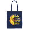 Sunflower In A World Full Of Grandmas Be A Nonna Canvas Tote Bag