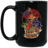 Happy Halloween, Horror Man, Horror Night Black Mug