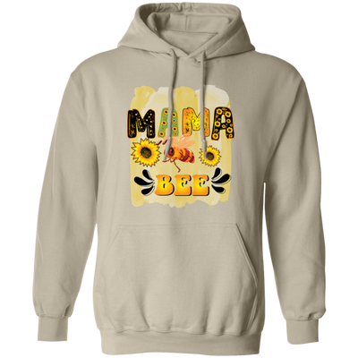 Mama Bee, Mother's Day Gifts, Bee Hard Working Pullover Hoodie