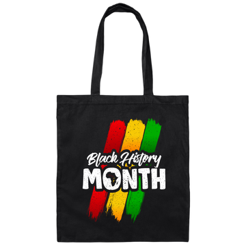 Black History Month, Black Liberation Canvas Tote Bag