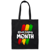 Black History Month, Black Liberation Canvas Tote Bag