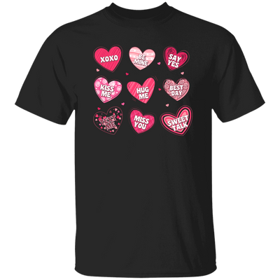 Be Mine, Kiss Me, Best Dad, Miss You, Sweet Talk, Say Yes Unisex T-Shirt