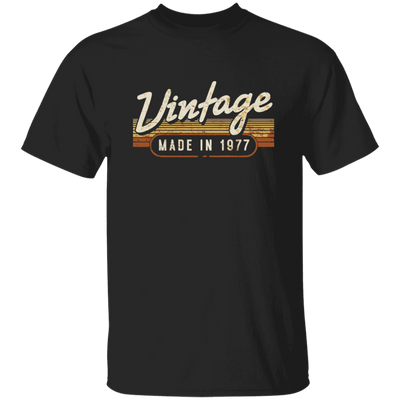 Birthday 1977 Gift, Vintage Gift, Made In 1977, Love 1977, Best 1977 Unisex T-Shirt