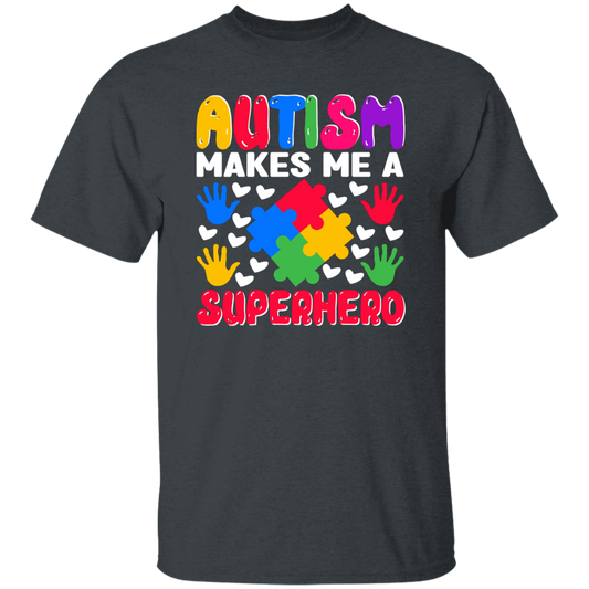 Autism Makes Me A Superhero, Nursery Design, Puzzle Unisex T-Shirt