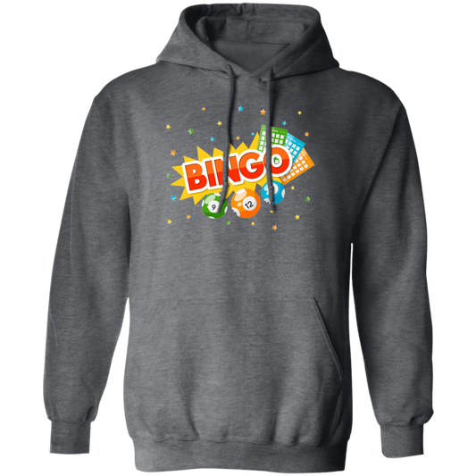 Congratulation Bingo, Love Bingo, Bingo Ticket Lover Pullover Hoodie