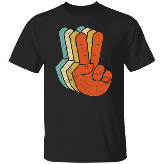 Peace Sign, Retro Peace Sign, Love Peace, Say Hi Unisex T-Shirt