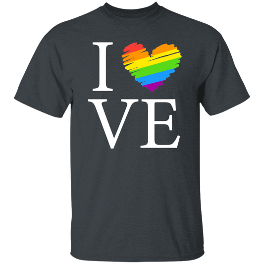 Love Is Love, LGBT Love, Lgbt's Day, Lgbt Heart Design Unisex T-Shirt