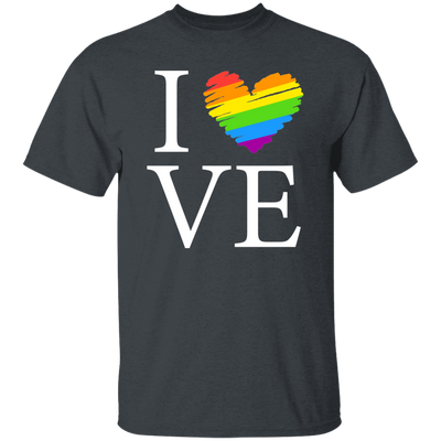 Love Is Love, LGBT Love, Lgbt's Day, Lgbt Heart Design Unisex T-Shirt