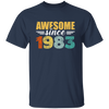 Awesome Since 1983, Vintage 1973, Love Gift 1973, Limited Edition 1973 Unisex T-Shirt