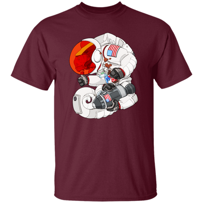 Pangolin Love Gift, Pangolin In A Astronaut Uniform, Love Astronaut Gift Unisex T-Shirt