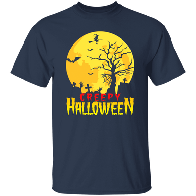 Creepy Gift, Funny Ghost Witch, Funny Halloween, Halloween Gift Unisex T-Shirt