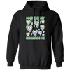 Good Energy Surrounds Me, Groovy Good Vibes Pullover Hoodie