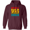 Baseball Dad, Like A Regular Dad But Cooler, Cool Dad Play Baseball Pullover Hoodie