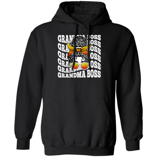 Grandma Gift, Grandma Boss, Granny Boss, Mother's Day Gifts Pullover Hoodie