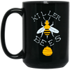 Lucky Day, Baseball Series, Lucky Day For Baseball, Killer Bees, Best Bee Black Mug