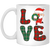 Merry Christmas, Caro Christmas, My Cuute Santa White Mug