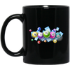 Bingo Balls And Bingo Tickets, Lottery Ticket, Win Bingo Black Mug