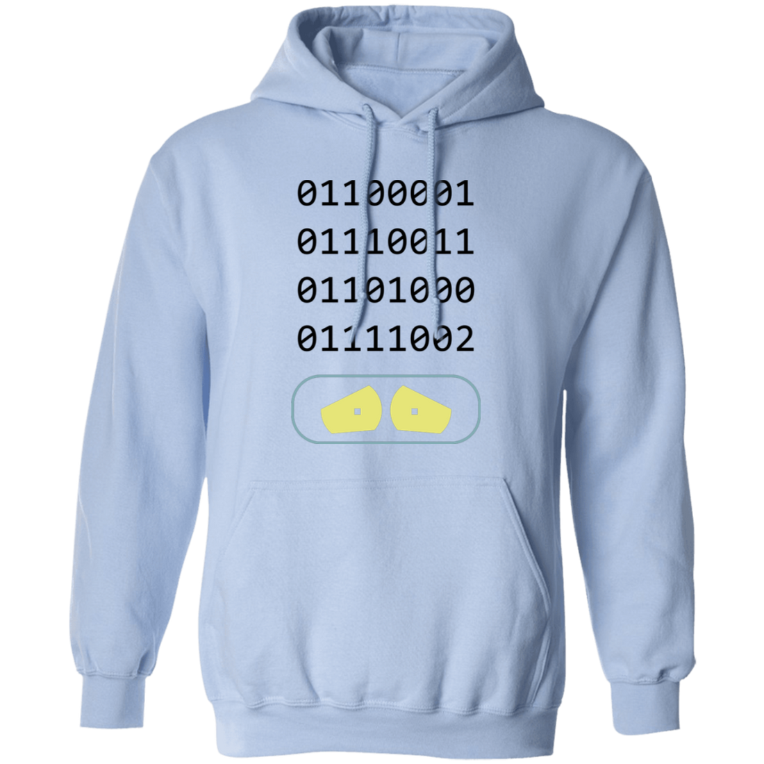 Binary Number, Number 0 And Number 1, Love Binary Pullover Hoodie