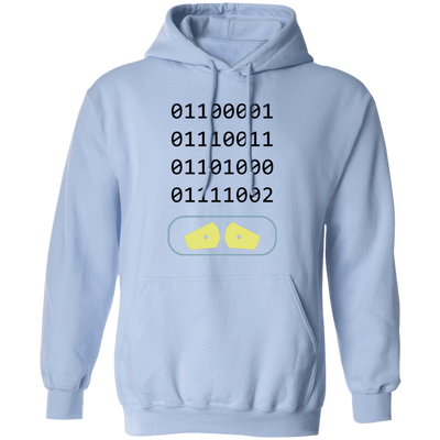 Binary Number, Number 0 And Number 1, Love Binary Pullover Hoodie