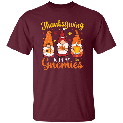 Thanksgiving's Day, Thanksgiving With My Gnomies Unisex T-Shirt