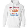 My First 2024 Cruise, Love Boat, Retro Cruise, 2024 Cruise Pullover Hoodie