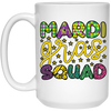 Mardi Gras Squad, Three Kings Day, Mardi Gras Festival White Mug