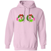 Funny Christmas, Grinch's Hands On The Boobs, Merry Titsmas, Merry Christmas, Trendy Chrismas Pullover Hoodie