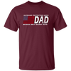 DAD Worlds, Best Daddy Ever, Husband Gift, Husband Protector Hero Unisex T-Shirt