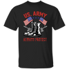 American Army Always Protect, American Cowboy Unisex T-Shirt