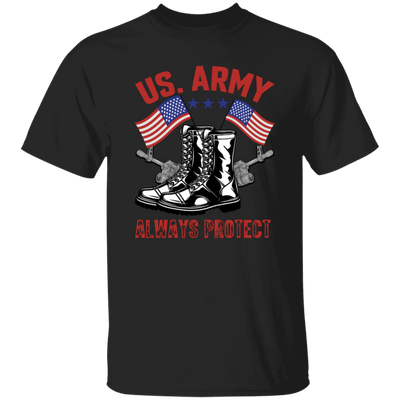 American Army Always Protect, American Cowboy Unisex T-Shirt