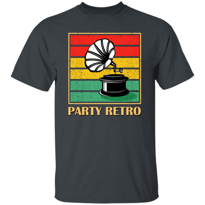 Retro Grammophone, Party Retro, Retro Music Unisex T-Shirt