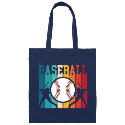 Vintage Sport Love, Baseball Retro, Love To Play Baseball, Best Baseball Ever Canvas Tote Bag