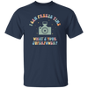 I Can Freeze Time, What's You Superpower, Groovy Cameraman Unisex T-Shirt