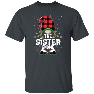 The Sister Gnome Present For Family, Xmas Cute Gnome Lover Unisex T-Shirt