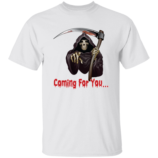 Death Is Coming For You, Horror Halloween, Funny Death Unisex T-Shirt