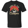 Like To Camp, King Of The Camper, Campsite Holiday Best Gift Unisex T-Shirt