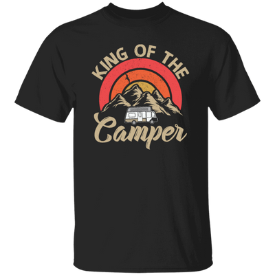 Like To Camp, King Of The Camper, Campsite Holiday Best Gift Unisex T-Shirt