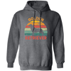 Golden Retriever, Retro Golden, Golden Dog Pullover Hoodie