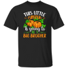 This Little Pumpkin Is Going To Be A Big Brother, Halloween Pumpkin Unisex T-Shirt