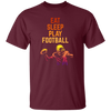 Eat Sleep Play Football, Love American Football, Retro Football Unisex T-Shirt