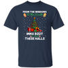 From The Windows To The Walls, Imma Bout These Halls, Merry Christmas, Trendy Christmas Unisex T-Shirt