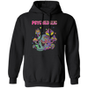 Psychedelic, Magic Mushroom, Mushroom And Skull Psycho Pullover Hoodie