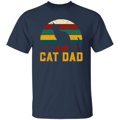 Cat Lover, Retro Cat Dad, Kitten Love Gift, Vintage Cat, Best Of Meow Unisex T-Shirt