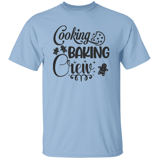 Cooking Baking Crew, Gingerbread Baking, Merry Xmas, Merry Christmas, Trendy Christmas Unisex T-Shirt