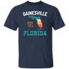 Gainesville, Florida, EST 1854, Retro Florida, American State Unisex T-Shirt