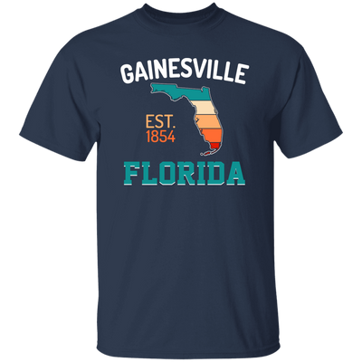 Gainesville, Florida, EST 1854, Retro Florida, American State Unisex T-Shirt